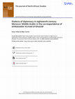 Research paper thumbnail of Dialects of diplomacy in eighteenth-century Morocco: Middle Arabic in the correspondence of ambassador Aḥ mad al-Ghazzāl