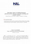 Research paper thumbnail of Microalgae culture in building-integrated photobioreactors: Biomass production modelling and energetic analysis