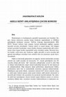 Research paper thumbnail of AKILLI KENT ANLAYIŞINDA ÇOCUK KONUSU