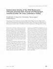 Research paper thumbnail of Antimicrobial activity of two wild mushroomsClitocybe alexandri (Gill.) Konr. andrhizopogon roseolus (Corda) T.M. Fries collected from Turkey