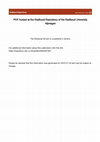 Research paper thumbnail of Normal cerebrospinal fluid concentrations of PDGFRβ in patients with cerebral amyloid angiopathy and Alzheimer's disease