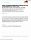 Research paper thumbnail of Evaluation of the groundwater recharge potential zone by using GIS and remote sensing in Ziway Abijata sub-basin, Central Rift Valley of Ethiopia