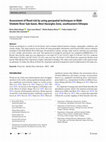 Research paper thumbnail of Assessment of flood risk by using geospatial techniques in Wabi Shebele River Sub-basin, West Hararghe Zone, southeastern Ethiopia