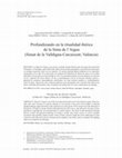 Research paper thumbnail of Profundizando en la ritualidad ibérica de la Sima de l’Aigua (Simat de la Valldigna-Carcaixent, València)