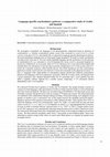 Research paper thumbnail of Language-specific coarticulatory patterns: a comparative study of Arabic and Spanish