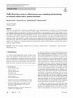 Research paper thumbnail of Traffic flows time series in a flood-prone area: modeling and clustering on extreme values with a spatial constraint