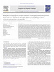 Research paper thumbnail of Multiphase coatings from complex radiation curable polyurethane dispersions