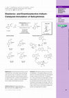 Research paper thumbnail of Diastereo- and Enantioselective Iridium-Catalyzed Carbonyl Propargylation from the Alcohol or Aldehyde Oxidation Level: 1,3-Enynes as Allenylmetal Equivalents