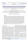 Research paper thumbnail of Design and validation of an instrument to determine the relationship between pedagogical content knowledge and practical work in science instruction