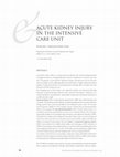 Research paper thumbnail of Acute Kidney Injury in the Intensive Care Unit