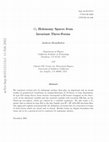 Research paper thumbnail of G2 holonomy spaces from invariant three-forms