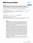 Research paper thumbnail of Hospital-based surveillance of enteric parasites in Kolkata