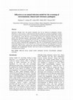 Research paper thumbnail of Silkworm as an animal infection model for the screening of environmental, clinical and veterinary pathogens