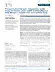 Research paper thumbnail of Precancerous cervical lesion and associated factors among HIV-infected women on ART in Amhara Regional State, Ethiopia: A hospital-based cross-sectional study