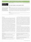 Research paper thumbnail of How do plant ecologists use matrix population models?