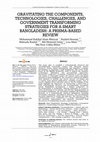 Research paper thumbnail of GRAVITATING THE COMPONENTS, TECHNOLOGIES, CHALLENGES, AND GOVERNMENT TRANSFORMING STRATEGIES FOR A SMART BANGLADESH: A PRISMA-BASED REVIEW