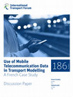 Research paper thumbnail of Use of Mobile Telecommunication Data in Transport Modelling