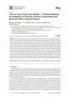 Research paper thumbnail of “You’ve Got to Pick Your Battles”: A Mixed-Methods Investigation of Physical Activity Counselling and Referral within General Practice