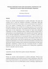 Research paper thumbnail of Winning in philosophy: Female under-representation, competitiveness, and implications for inclusive high school philosophy competitions