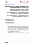 Research paper thumbnail of Sociologia da relação com o mundo: fundamentos críticos e fenomenológicos da obra de Hartmut Rosa