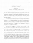 Research paper thumbnail of INTELLIGENCE SOCIALISM