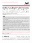 Research paper thumbnail of The efficacy and cost‐effectiveness of a family‐based economic empowerment intervention (Suubi + Adherence) on suppression of HIV viral loads among adolescents living with HIV: results from a Cluster Randomized Controlled Trial in southern Uganda