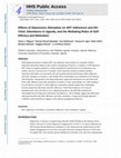 Research paper thumbnail of Effects of Depression Alleviation on ART Adherence and HIV Clinic Attendance in Uganda, and the Mediating Roles of Self-Efficacy and Motivation