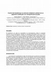 Research paper thumbnail of Control del biodeterioro en pinturas mediante la adición de un pigmento modificado con nanopartículas de plata