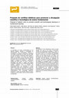 Research paper thumbnail of Proposta de cartilhas didáticas para promover a divulgação científica e tecnológica do ensino fundamental