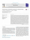 Research paper thumbnail of Characterization of thermoelectric generator for energy harvesting