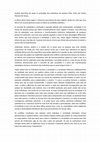 Research paper thumbnail of Resumo do texto A sociedade dos individuos de Norbert Elias