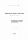 Research paper thumbnail of Qualidade do sono e qualidade de vida em mulheres portadoras do HIV/AIDS