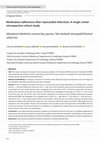 Research paper thumbnail of Medication adherence after myocardial infarction: A single center retrospective cohort study