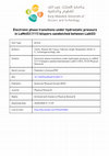 Research paper thumbnail of Electronic phase transitions under hydrostatic pressure inLaMnO3(111) bilayers sandwiched betweenLaAlO3