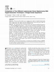 Research paper thumbnail of Comparison of Two Different Laparoscopic Donor Nephrectomy With Vaginal Extraction Techniques—A Single-Center Experience