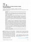 Research paper thumbnail of Role of Everolimus on Cardiac Functions in Kidney Transplant Recipients