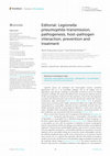 Research paper thumbnail of Editorial: Legionella pneumophila-transmission, pathogenesis, host-pathogen interaction, prevention and treatment