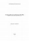 Research paper thumbnail of O cinema político de Leon Hirszman (1976-1981): engajamento e resistência durante o regime militar brasileiro