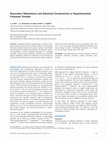 Research paper thumbnail of Secondary relaxations and electrical conductivity in hyperbranched polyester amides