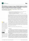 Research paper thumbnail of 2023 Wildfires in Canada: Living in Wildfire Regions in Alberta and Nova Scotia Doubled the Odds for Residents to Experience Likely Generalized Anxiety Disorder Symptoms