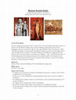 Research paper thumbnail of Roman Satire Syllabus (undergrad/grad Latin course)