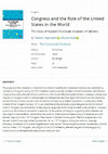 Research paper thumbnail of Congress and the Role of the United States in the World: The Case of Russia's Full-Scale Invasion of Ukraine