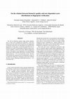 Research paper thumbnail of On the relation between biometric quality and user-dependent score distributions in fingerprint verification