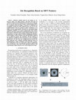 Research paper thumbnail of Iris recognition based on SIFT features