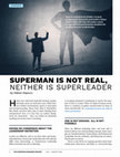 Research paper thumbnail of Superman Is Not Real, Neither Is SuperLeader