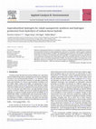 Research paper thumbnail of Superabsorbent hydrogels for cobalt nanoparticle synthesis and hydrogen production from hydrolysis of sodium boron hydride