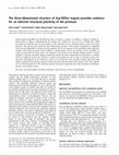 Research paper thumbnail of The three-dimensional structure of Asp189Ser trypsin provides evidence for an inherent structural plasticity of the protease