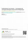 Research paper thumbnail of Conformément à nos attentes... : les marqueurs de convergence/divergence dans l'article de linguistique