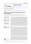 Research paper thumbnail of Estudos de caso em pesquisas na educação infantil