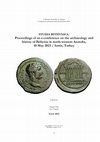 Research paper thumbnail of Recent archaeological studies in Nicaea by Dokuz Eylül University